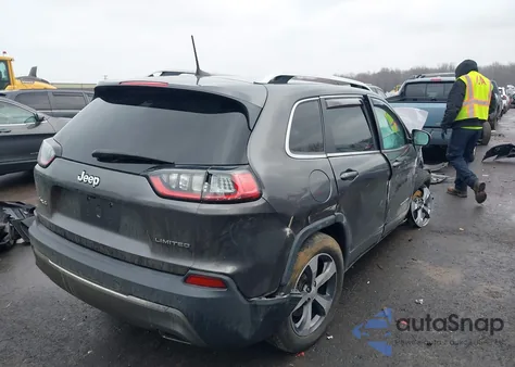 2020 Jeep Cherokee Limited 4X4 из США, поврежденный, VIN 1C4PJMDX8LD513004
